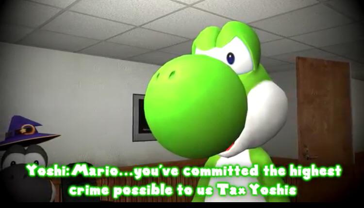 Tax Yoshi highes crime Blank Meme Template