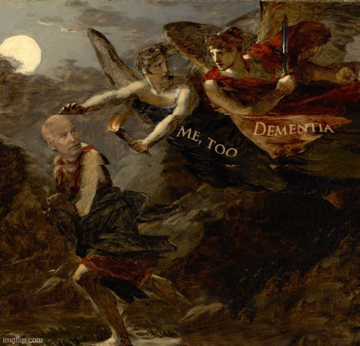 Biden's Stalkers | image tagged in joe biden | made w/ Imgflip meme maker