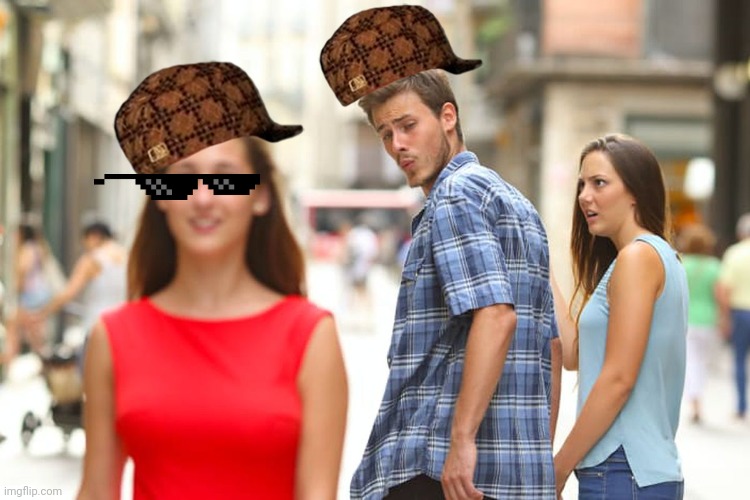 Distracted Boyfriend | image tagged in memes,distracted boyfriend | made w/ Imgflip meme maker