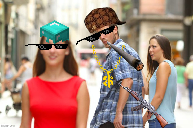 Distracted Boyfriend | image tagged in memes,distracted boyfriend | made w/ Imgflip meme maker