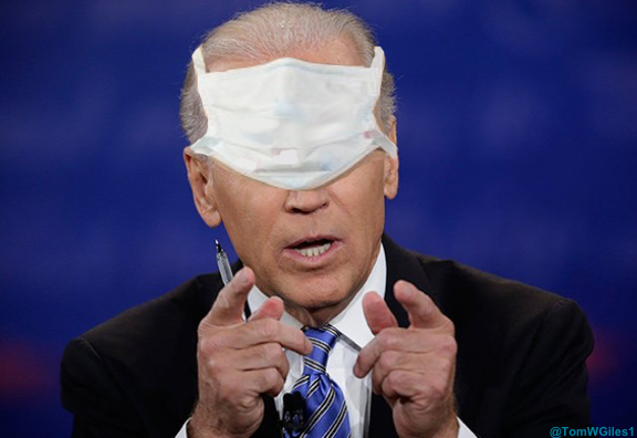 Joe biden covid mask Blank Meme Template