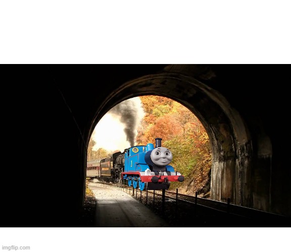 Thomas The Train Blank Meme Template