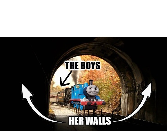 Thomas The Train Blank Meme Template