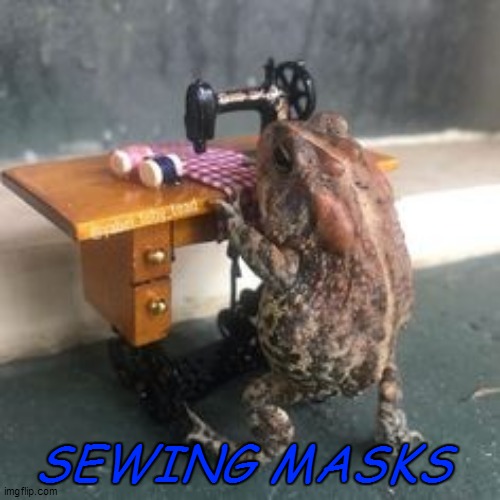 SEWING MASKS | made w/ Imgflip meme maker