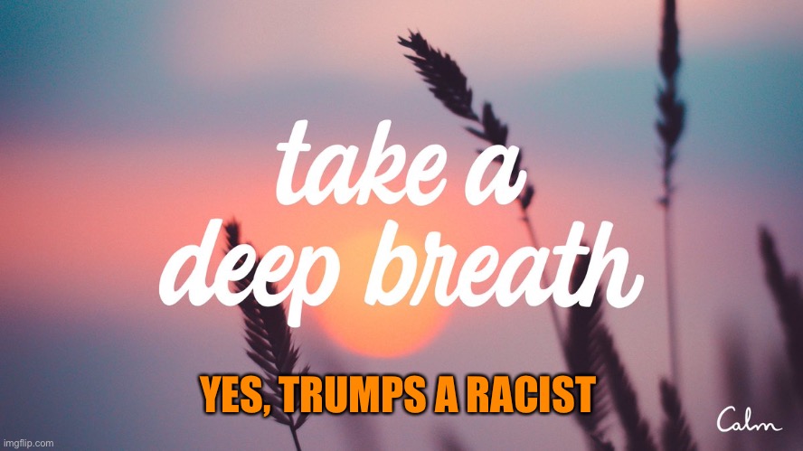 YES, TRUMPS A RACIST | made w/ Imgflip meme maker
