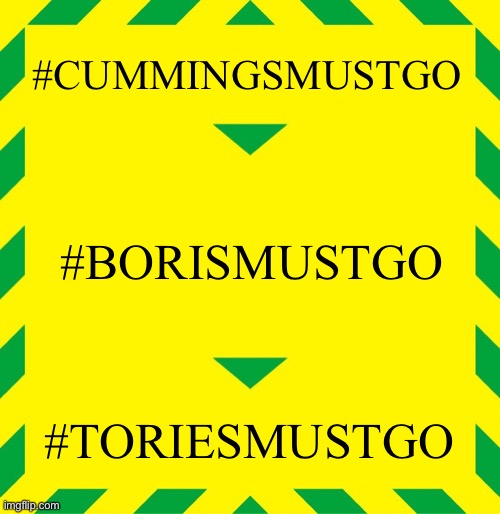 Cummings | #CUMMINGSMUSTGO; #BORISMUSTGO; #TORIESMUSTGO | image tagged in stay alert,prime minister | made w/ Imgflip meme maker