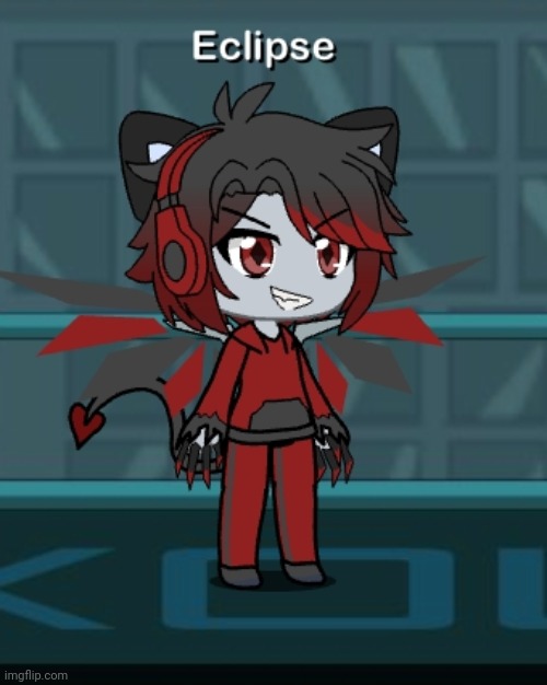 Eclipse... as a demon | made w/ Imgflip meme maker