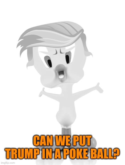 CAN WE PUT TRUMP IN A POKE BALL? | made w/ Imgflip meme maker