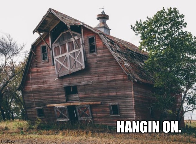 HANGIN ON. | made w/ Imgflip meme maker