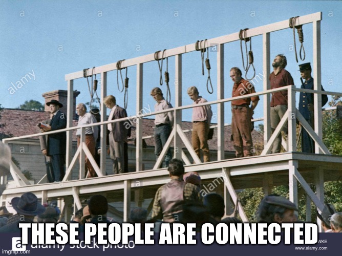 THESE PEOPLE ARE CONNECTED | made w/ Imgflip meme maker