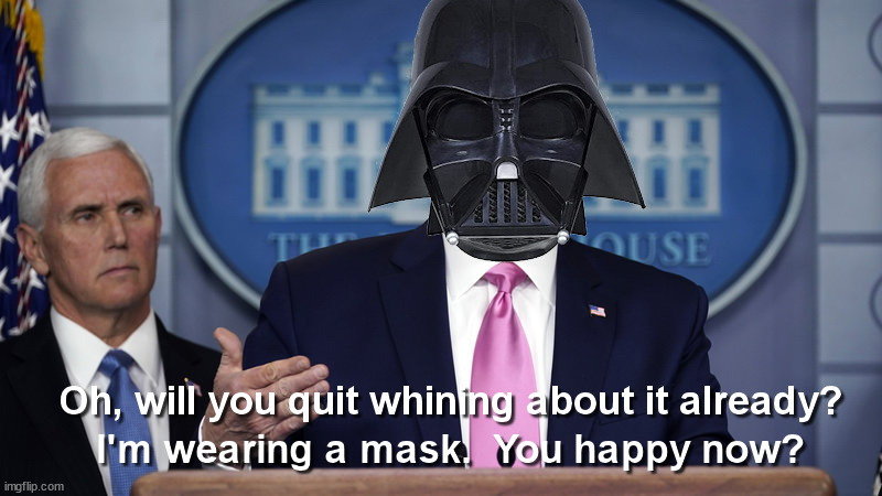 Trump Vader | image tagged in darth vader,donald trump | made w/ Imgflip meme maker