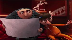 High Quality Gru Reading While Vector Explains Blank Meme Template
