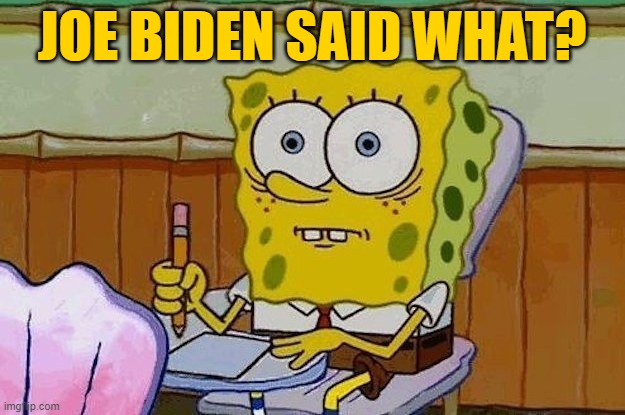 I pity the Biden campaign staffers. | JOE BIDEN SAID WHAT? | image tagged in oh crap,biden | made w/ Imgflip meme maker