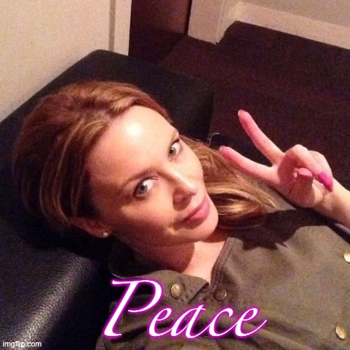 Take a deep breath and choose peace. | image tagged in kylie peace with caption,peace,respect,world peace,deep thoughts,tolerance | made w/ Imgflip meme maker