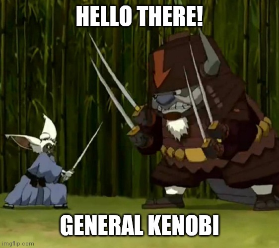 HELLO THERE! GENERAL KENOBI | made w/ Imgflip meme maker