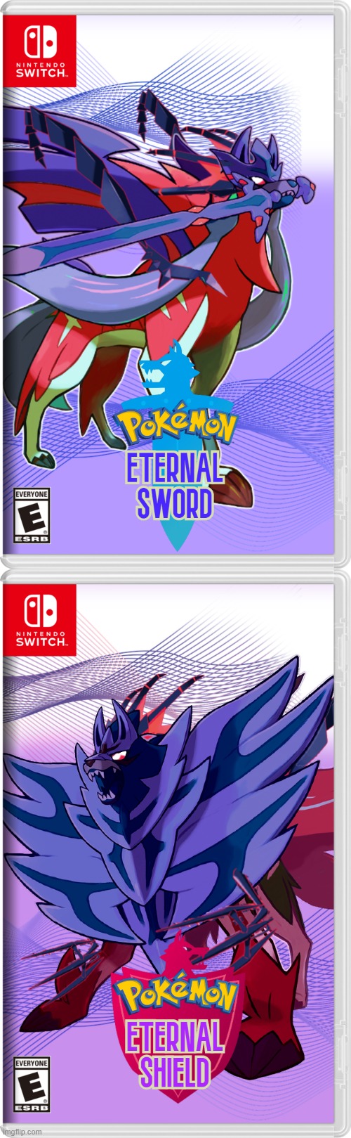 Pokemon Eternal Sword And Eternal Shield | made w/ Imgflip meme maker