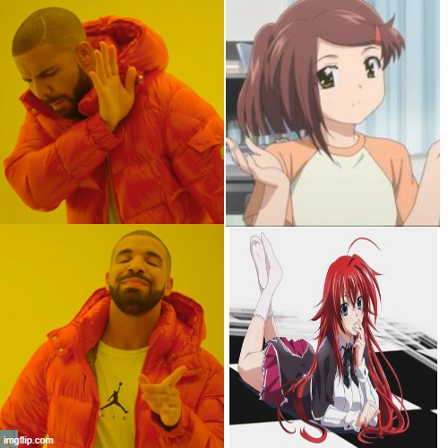 OtakuFan:No Lolicon | image tagged in memes,drake hotline bling | made w/ Imgflip meme maker