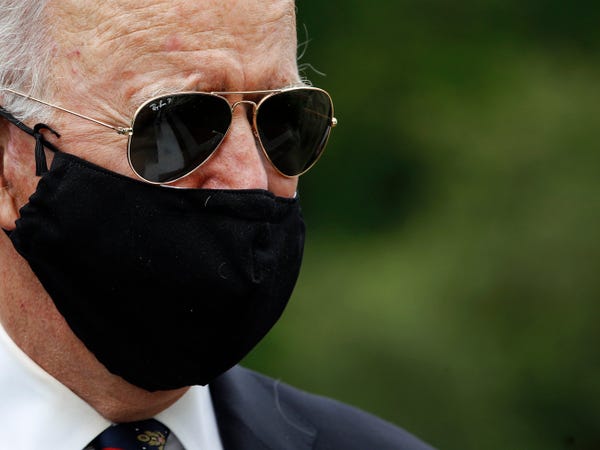 Biden Mask Blank Meme Template