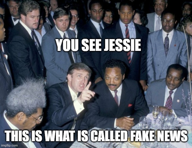 YOU SEE JESSIE THIS IS WHAT IS CALLED FAKE NEWS | made w/ Imgflip meme maker