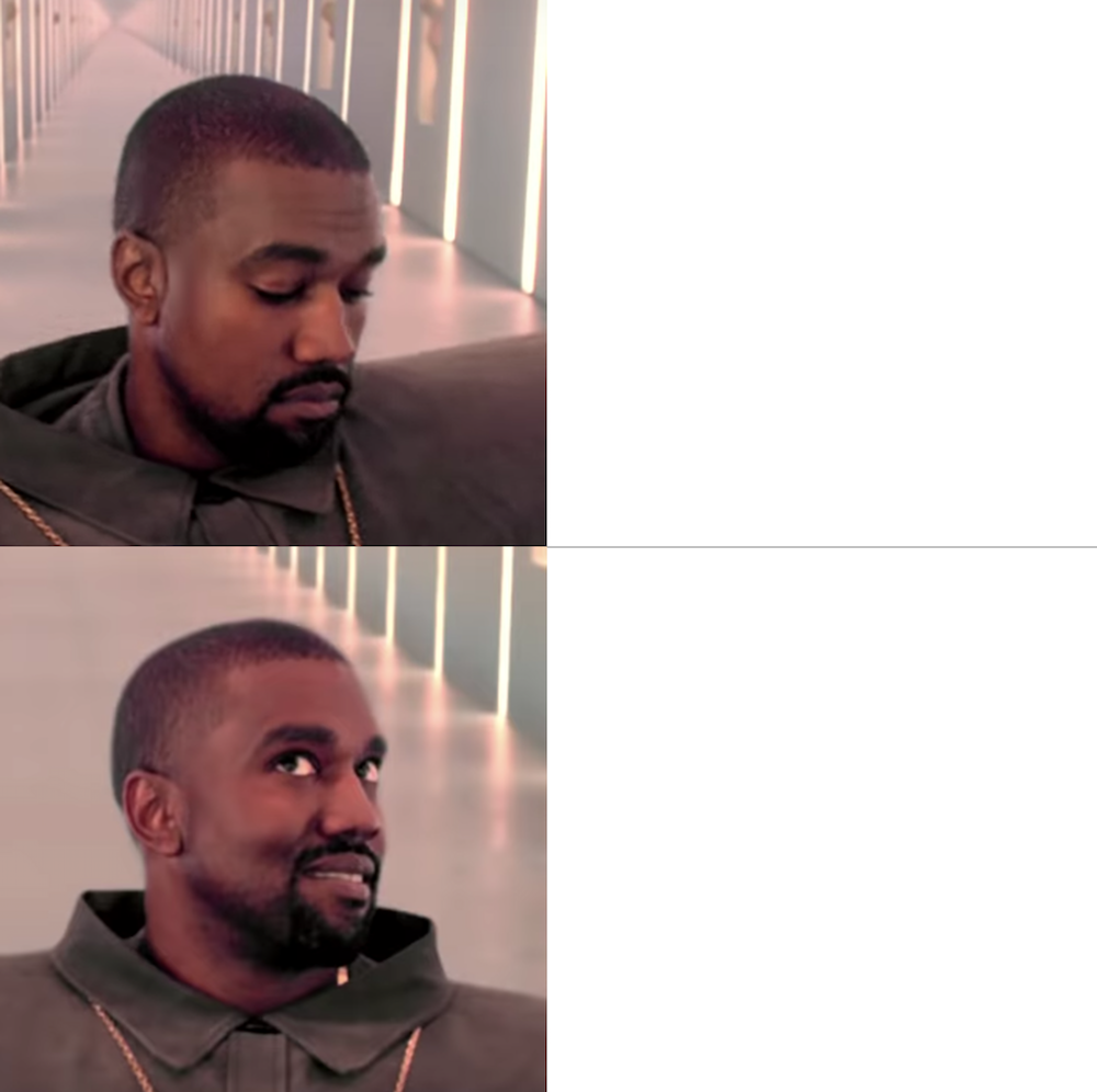 No "sad happy kanye" memes have been featured yet. 