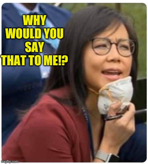 Chinese Karen | WHY WOULD YOU SAY THAT TO ME!? | image tagged in chinese karen | made w/ Imgflip meme maker