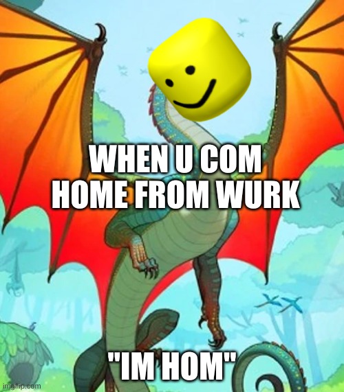 Its TrUe | WHEN U COM HOME FROM WURK; "IM HOM" | image tagged in wof,momentum | made w/ Imgflip meme maker