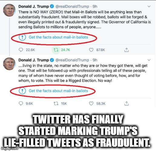 Your Fake President Is A Liar And Everyone Knows It But You | TWITTER HAS FINALLY STARTED MARKING TRUMP'S LIE-FILLED TWEETS AS FRAUDULENT. | image tagged in donald trump,liar,fake president,truth,twitter,facts | made w/ Imgflip meme maker
