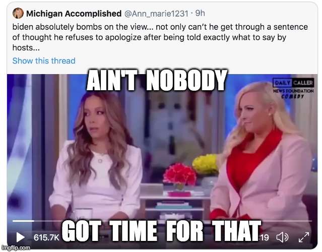 AIN'T  NOBODY; GOT  TIME  FOR  THAT | made w/ Imgflip meme maker