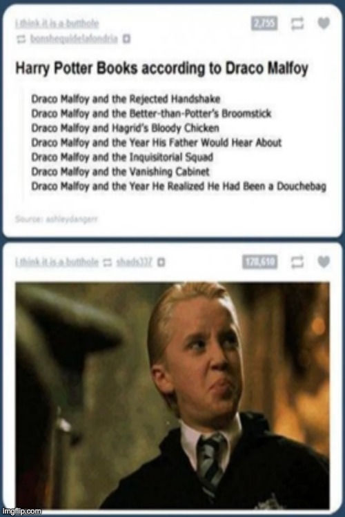 LOL I CANT | image tagged in draco malfoy | made w/ Imgflip meme maker