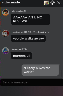 Normal Roblox Chat Meme Generator Imgflip