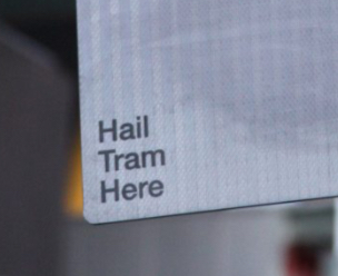 High Quality Hail Tram Here Blank Meme Template