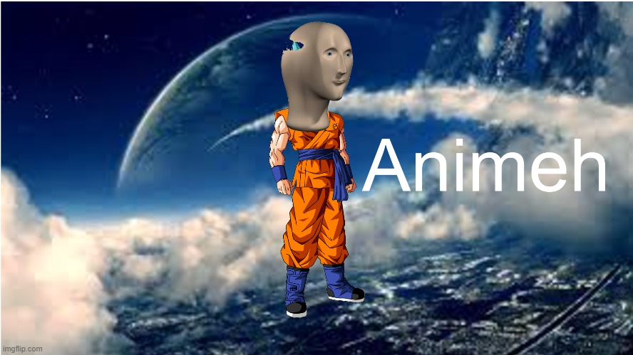 Stonks animeh meme templatefree to use | image tagged in stonks,anime | made w/ Imgflip meme maker