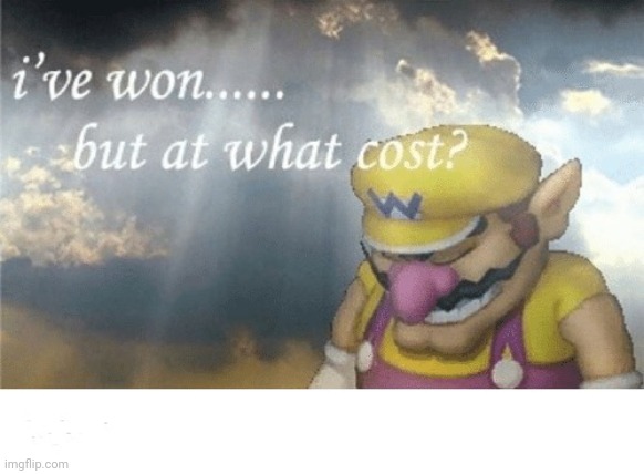 Wario sad | image tagged in wario sad | made w/ Imgflip meme maker