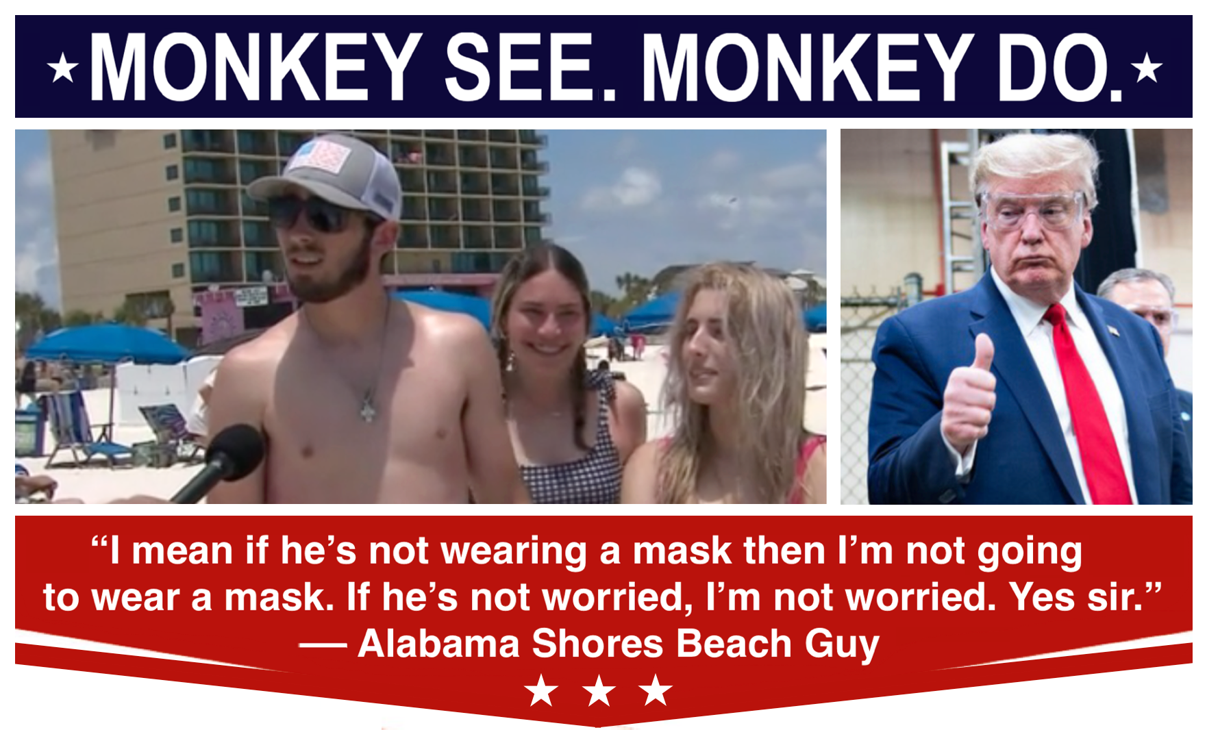 monkey see monkey do Blank Meme Template