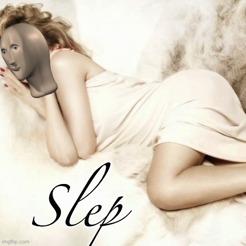 Slep | Slep | image tagged in kylie sleep,meme man,sleep,sleeping,sleepy,i sleep | made w/ Imgflip meme maker