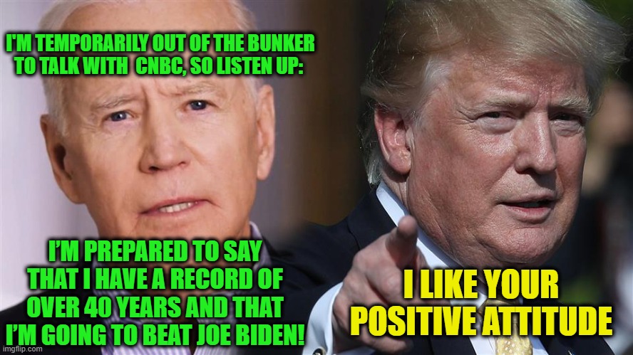 Biden Takes on Biden - Imgflip