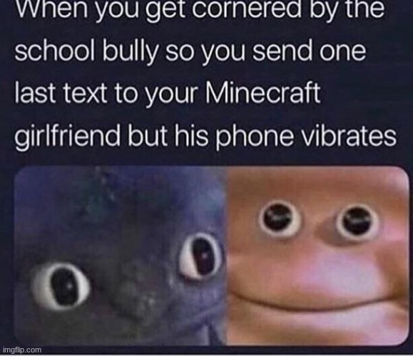 NOT MINE, but this is golden | image tagged in plot twist,minecraft | made w/ Imgflip meme maker