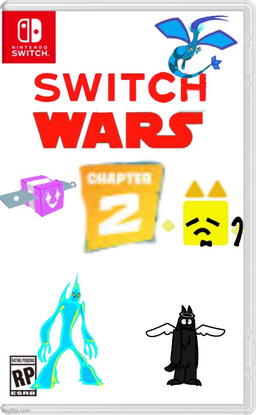 How does it look so far? | image tagged in nintendo switch cartridge case | made w/ Imgflip meme maker