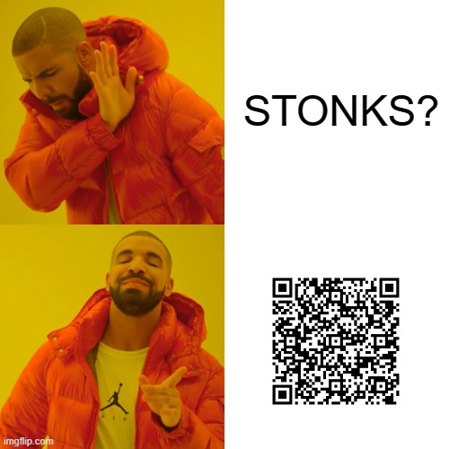 Not STONKS! | STONKS? | image tagged in memes,drake hotline bling,bitcoin,stonks,not stonks,cryptocurrency | made w/ Imgflip meme maker