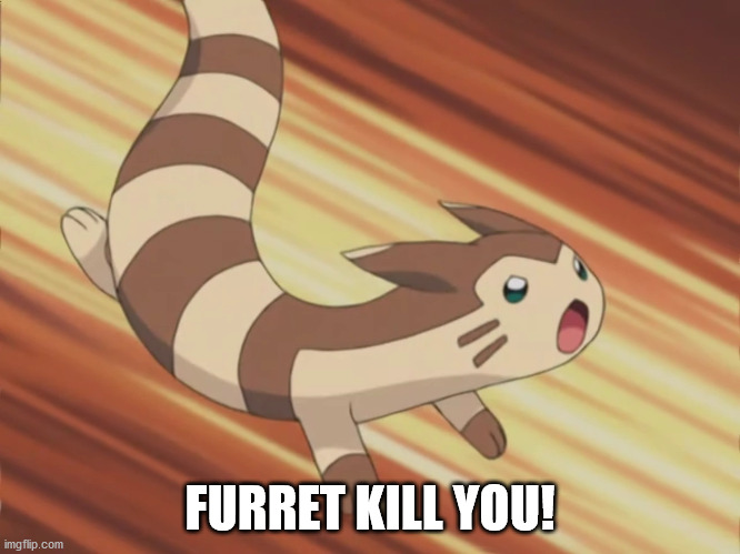 FURRET KILL YOU! | made w/ Imgflip meme maker