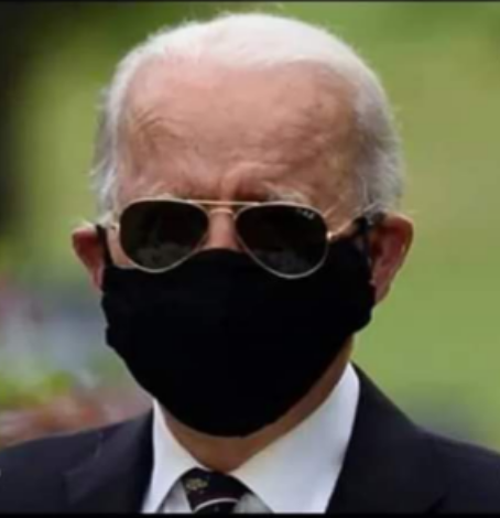 High Quality Biden masked Blank Meme Template