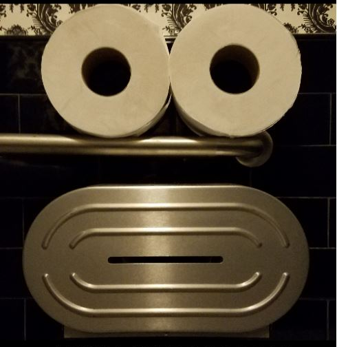 toilet paper face Blank Meme Template