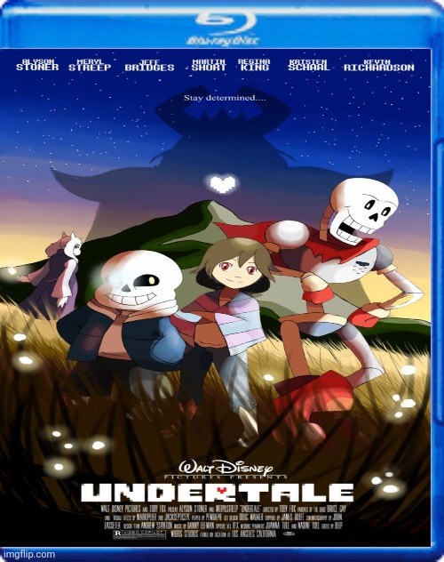 UNDERTALE the movie | image tagged in undertale,fake movies | made w/ Imgflip meme maker