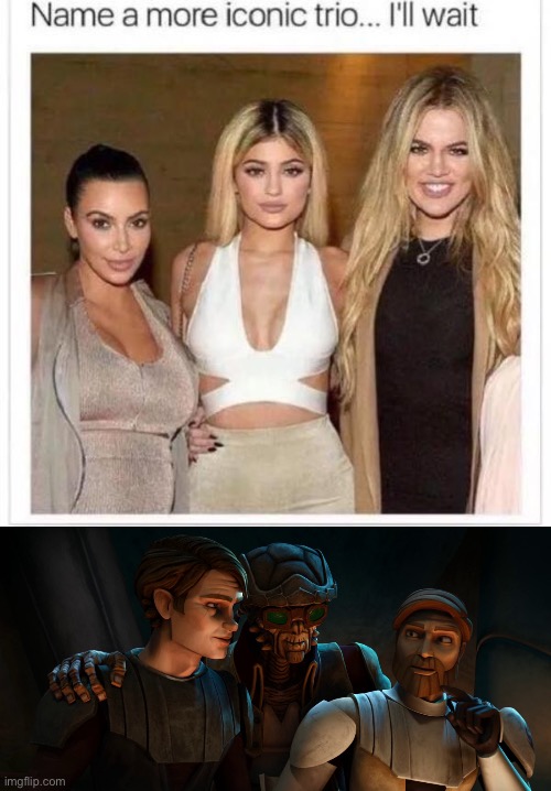 Hondo intensifies | image tagged in name a more iconic trio,clone wars,intensifies | made w/ Imgflip meme maker