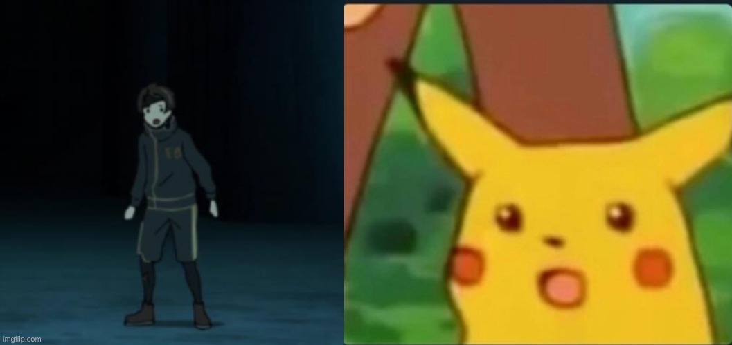 uncanny similarity | image tagged in surprised pikachu | made w/ Imgflip meme maker
