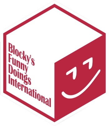New Blocky's Funny Doings International Blank Meme Template