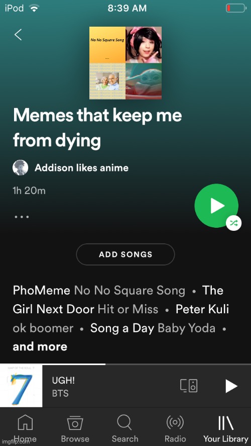 Ok guys look this up on Spotify there are some funny songs in there | image tagged in spotify | made w/ Imgflip meme maker