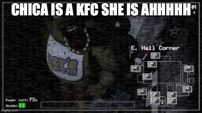 Chica KFC she is AHHHHHHHH | CHICA IS A KFC SHE IS AHHHHH | image tagged in breaking news | made w/ Imgflip meme maker