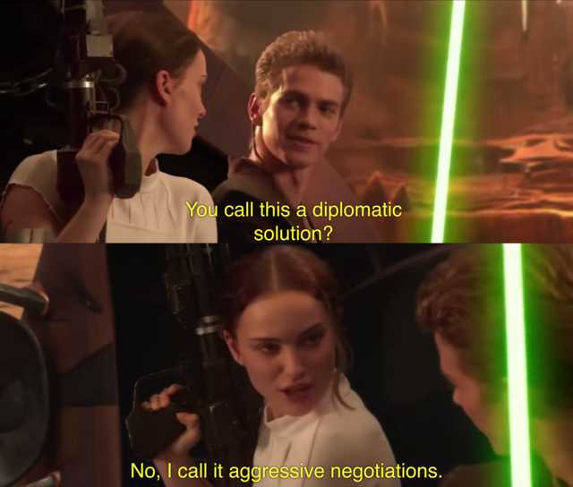 Anakin and Padme Blank Template Imgflip