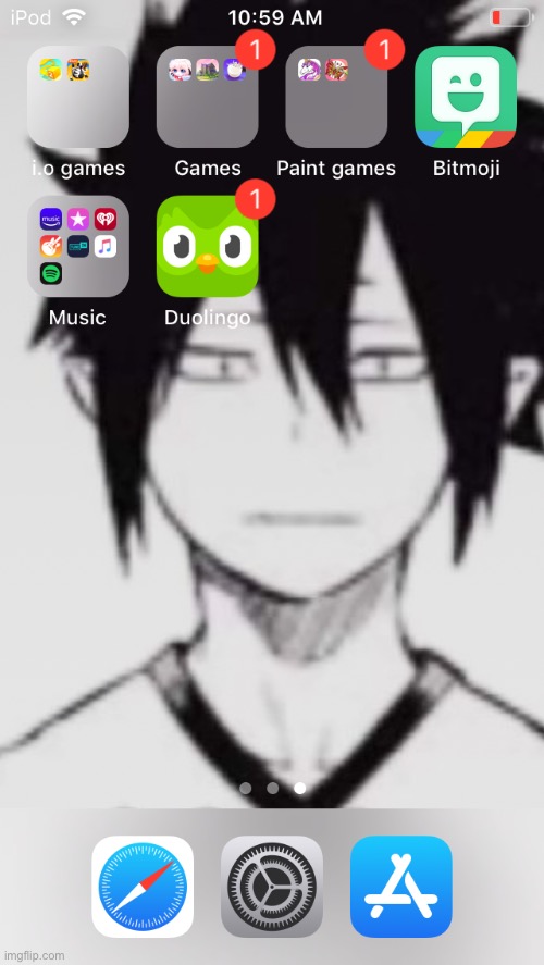 This is how much I love Tamaki it’s Mubarak wallpaper (at the bottom it says help but you can’t see it) | image tagged in bnha | made w/ Imgflip meme maker